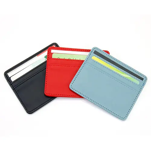 PU Leather Card Holder – Slim and Stylish Minimalist Wallet